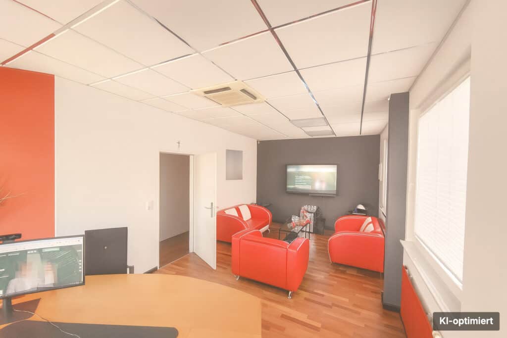 Büro und Meetingbereich